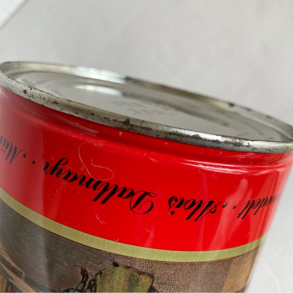 Vintage Dallmayr Coffee Promotional Tin Canister with Latch 1992 - Picture 13 of 16